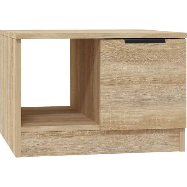 vidaXL Coffee Table Sonoma Oak 50x50x36 cm Engineered Wood - Brown