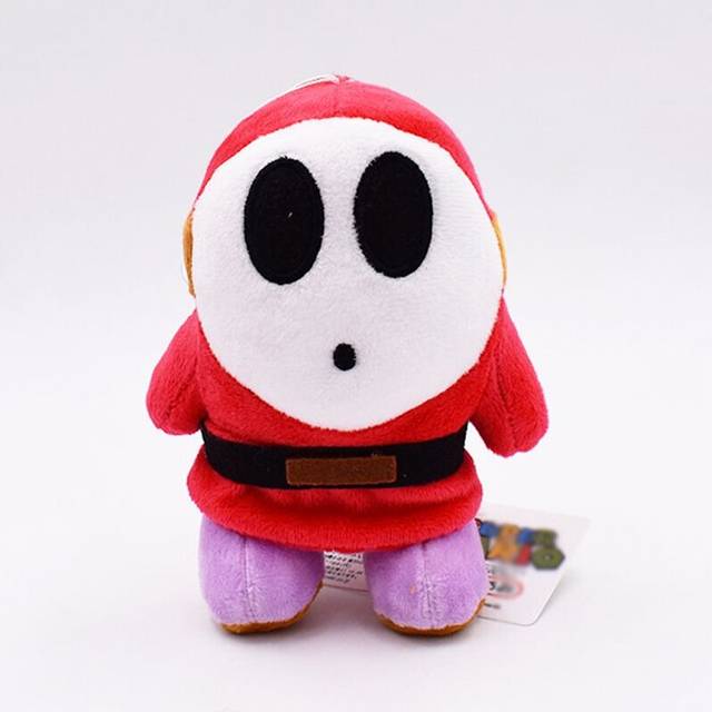 15cm Super Mario Bros Shy Guy Soft Plush Doll Figure Stuffed Toy