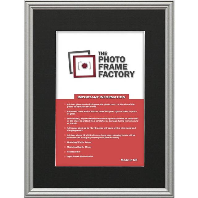 (Silver Frame Black Mount, 4x4 Pic (6x6 Frame)) Silver Antique Traditional Style Photo Frames Picture Frames Poster Frame With Multicolored Mounts