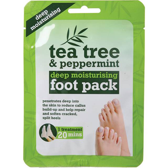 Deep Moisturising Foot Pack with Tea Tree & Peppermint Cracked Split Heels