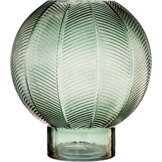 Complements Fern Green Large Glass Vase - One Size