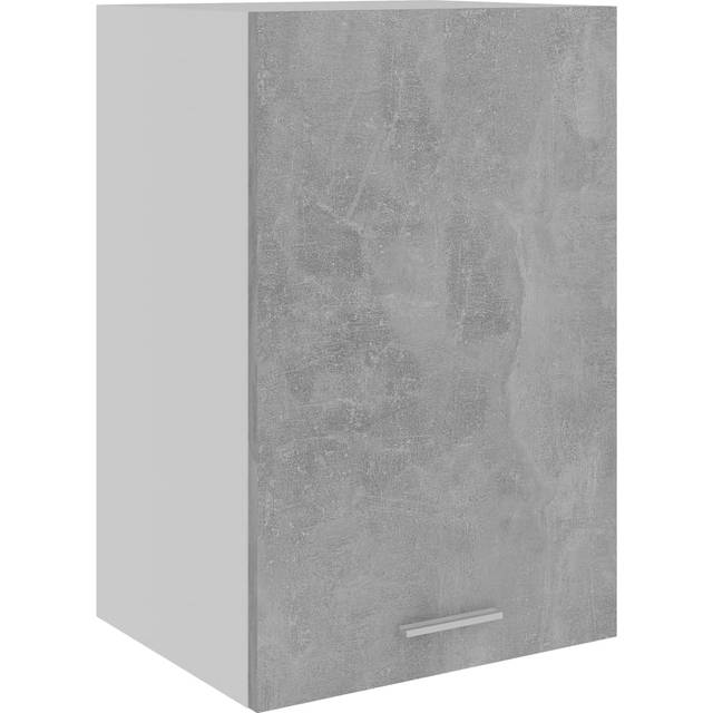 vidaXL Kitchen Cabinet Concrete Grey Engineered Wood Kitchen Storage Organiser