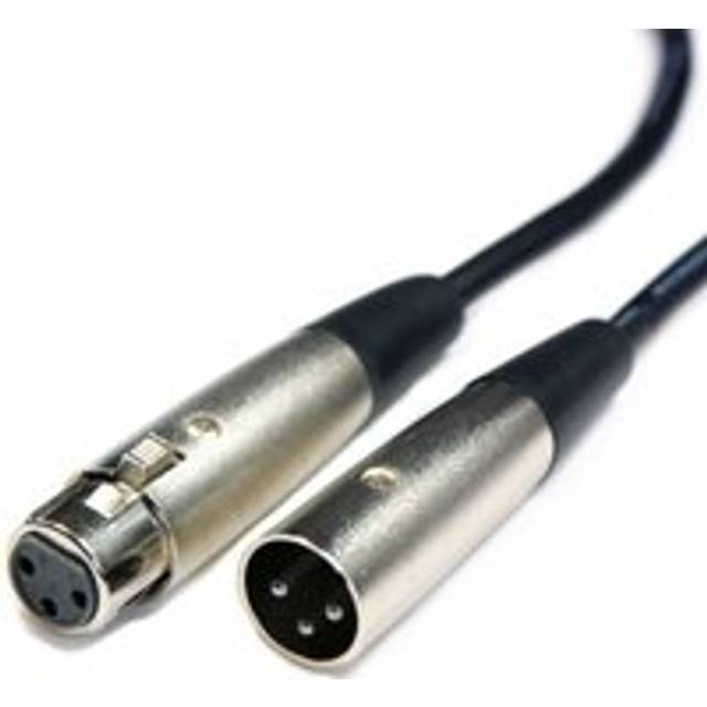 5x 3m 3 Pin XLR Male to Female Cable PRO Audio Microphone Speaker Mixer Lead