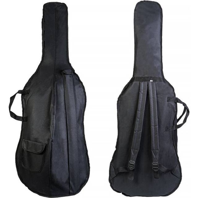 (2-Jan) Soft Case Travel Gig Bag 4/4 W/Multiple Pockets and Adjustable Backpack Straps Waterproof