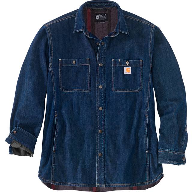 Carhartt Denim-Fleece, shirt , color: Dark Blue (H84) , size: XXL