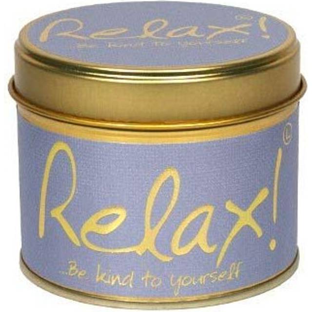 Lily Flame Relax Scented Candle Tin