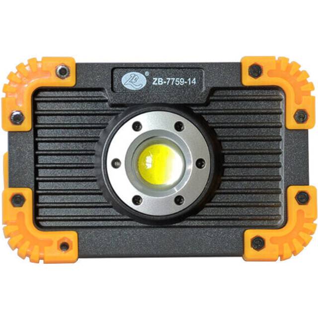 (2) 350LM Waterproof COB LED Floodlight USB Charging Outdoor Spot Work Lamp Camping Portable Searchlight