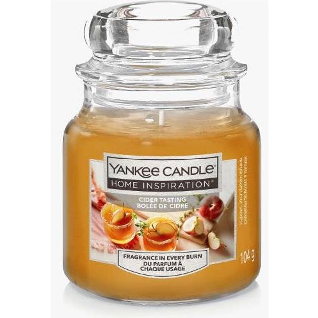Yankee Candle Home Inspiration Small Jar Cider Tasting 3.7oz 104g