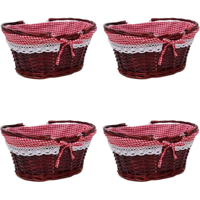 Wicker Basket Gift Basket Picnic Basket Candy Basket Storage Basket
