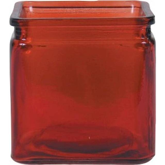 Red Cube Vase