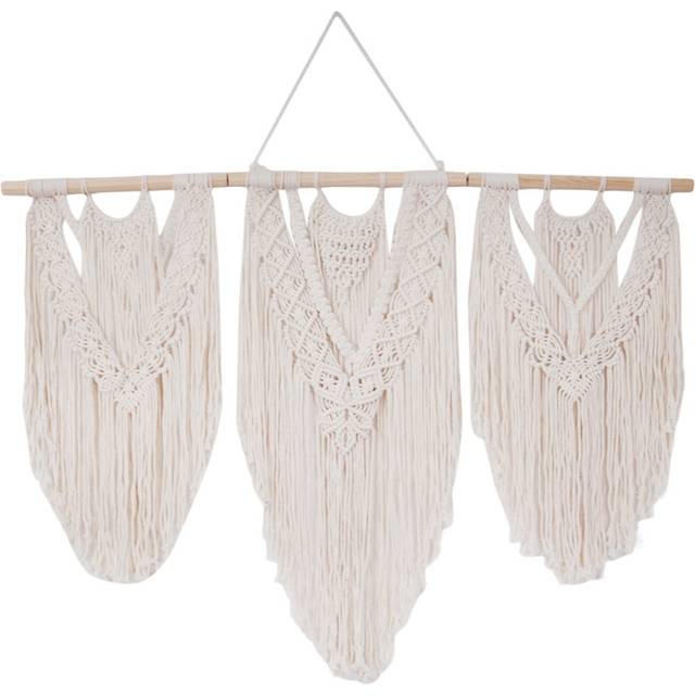 Macrame Wall Hanging Handwoven Bohemian Cotton Rope Boho Tapestry Home Decor