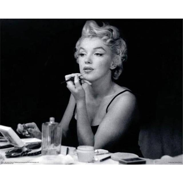 1992-08x10-CE 8 x 10 in. Marilyn Monroe Mirror Celebrity Poster Print by Sam Shaw
