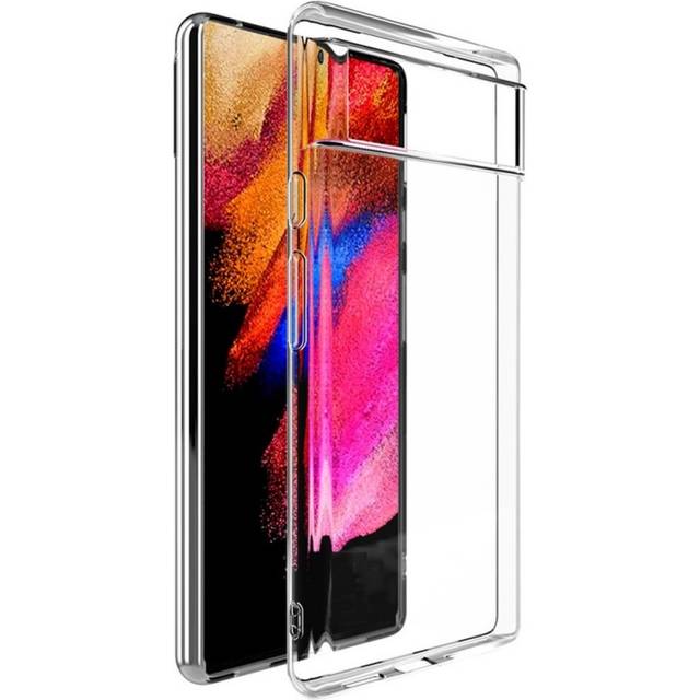 Google Pixel 6 Pro Stöttåligt Genomskinligt Skal Simple