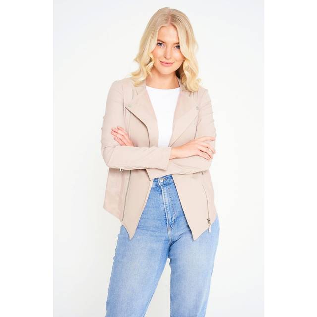 Elle Womens Abbie Jacket in Khaki - Size 16 UK