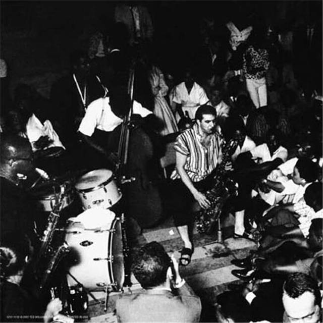 Hot Stuff 1112-12x12-CP 12 x 12 in. Jazz Session Newport 1958 Poster Print by Ted Williams