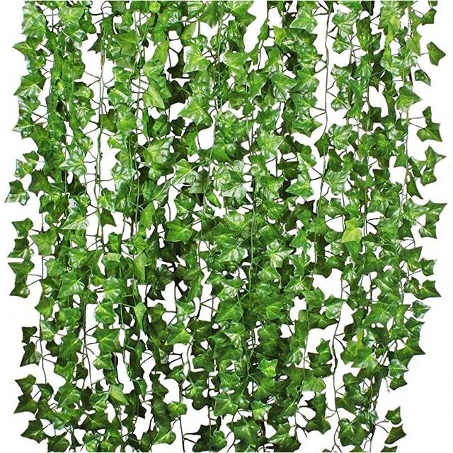 230cm Artificial ivy green silk artificial hanging vines leaf plants vines leaves 1Pcs diy Wall Decor Artificial Plants vine