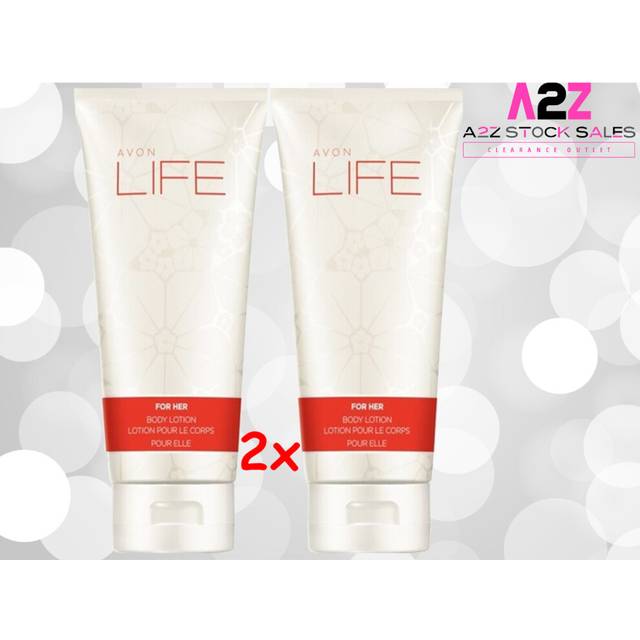 2x Avon Life for Her Body Lotion - 150ml