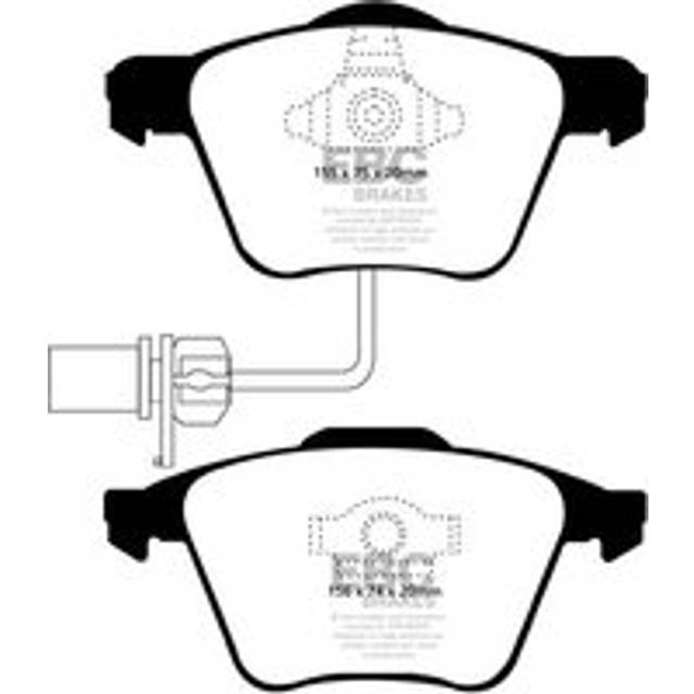 EBC Brakes Redstuff Performance Brake Pads - Front Pad Set - ATE Calipers