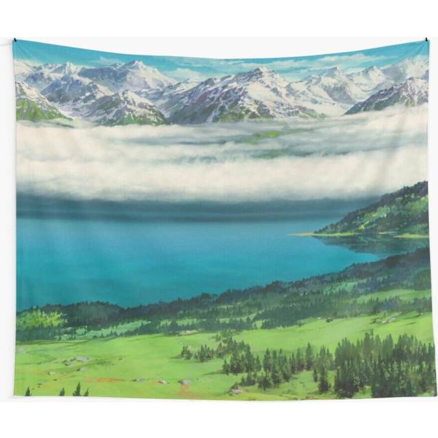 Tapestry 60x50inch landscape Wall Hanging Art DÃ©cor Living Room