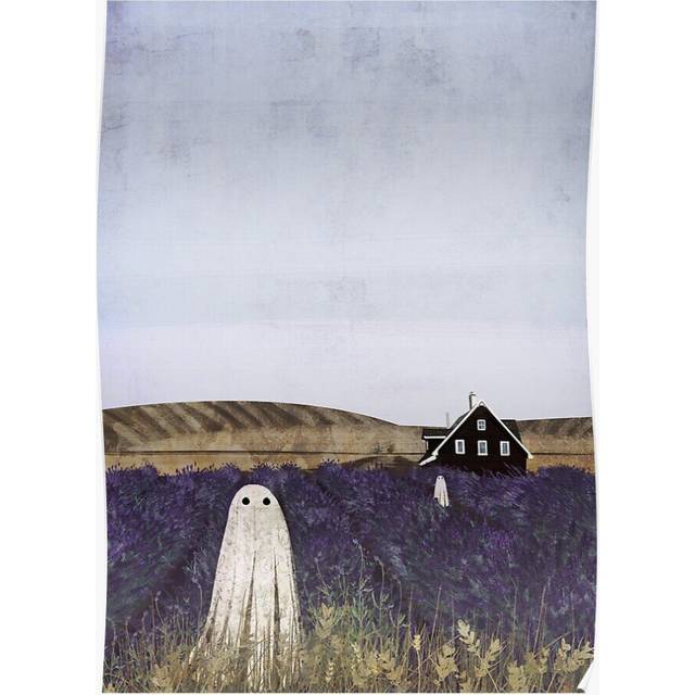 Posters Lavender Fields 16x20 inch or 20x20 inch Wall Art Soccer Print