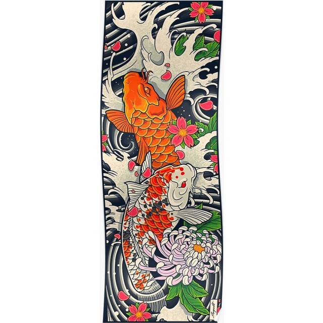 Posters Koi Fish Pond 16x20 inch or 20x20 inch Wall Art Soccer Print