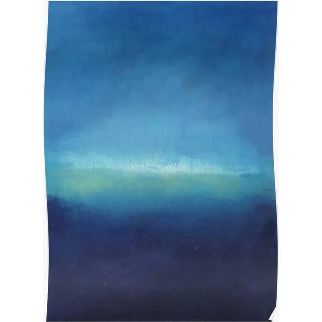 Posters Mark Rothko Deep Ocean 16x20 inch or 20x20 inch Wall Art Soccer Print