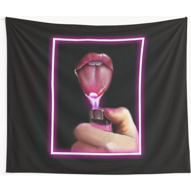 Tapestry 60x50inch I Am A God Black Wall Hanging Art DÃ©cor Living Room