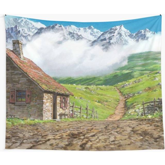 Tapestry 60x50inch Landscape Wall Hanging Art DÃ©cor Living Room