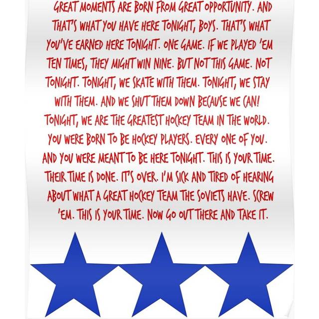 Posters HERB BROOKS 16x20 inch or 20x20 inch Wall Art Soccer Print