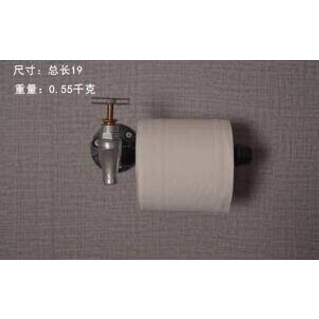 (a-4) Retro Iron Toilet Paper Holder with Wooden Shelf Bathroom Hotel Wall Mounted Roll Paper Tissue Hanging Towel Rack Decor Hardware