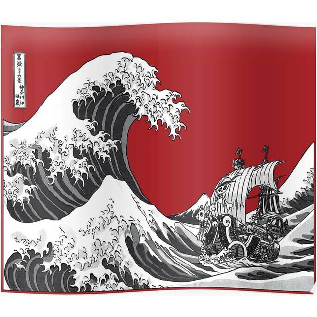 Posters RED The Great Wave 16x20 inch or 20x20 inch Wall Art Soccer Print
