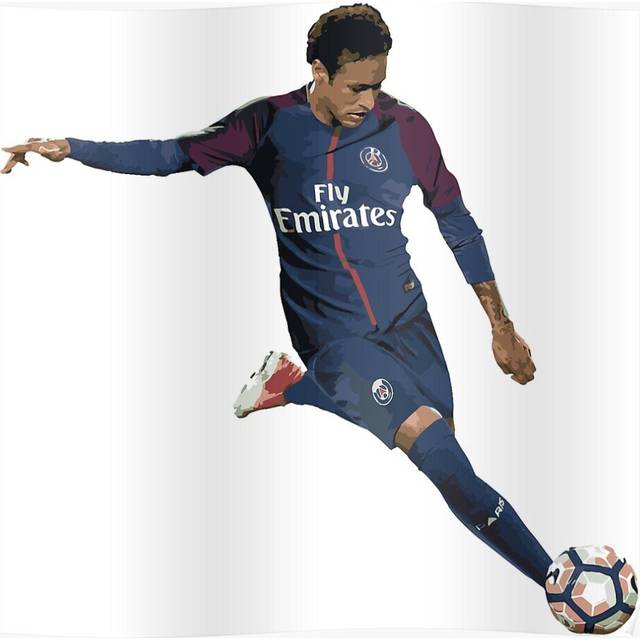 Posters neymar paris 16x20 inch or 20x20 inch Wall Art Soccer Print