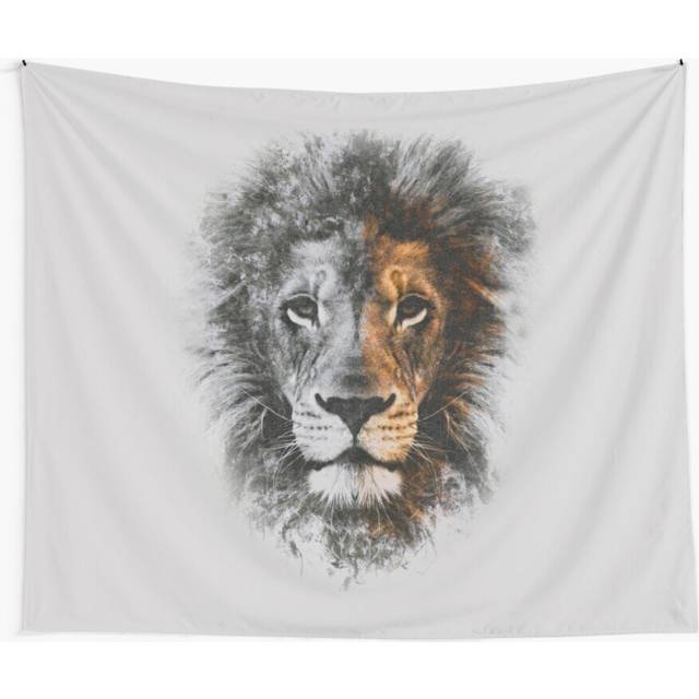 Tapestry 60x50inch Lion Head Wall Hanging Art DÃ©cor Living Room