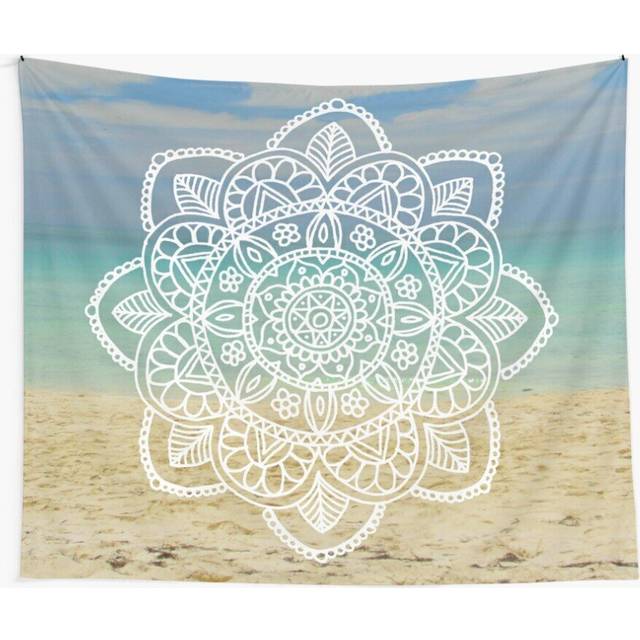 Tapestry 60x50inch Beach Mandala Wall Hanging Art DÃ©cor Living Room