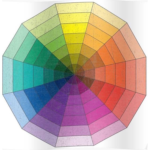 Posters Color Wheel 16x20 inch or 20x20 inch Wall Art Soccer Print