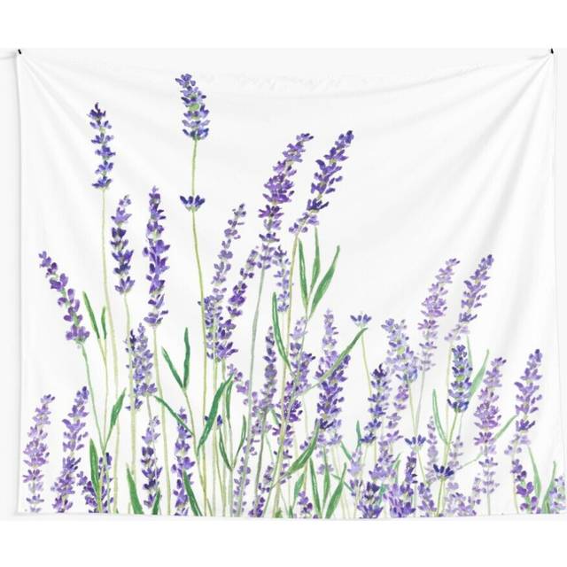 Tapestry 60x50inch purple lavender Wall Hanging Art DÃ©cor Living Room