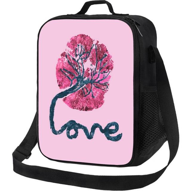 Kids Lunch Bag Placenta Love Homebirth Doula Midwife Birth Worker OBGYN Gift Insulated Tote Box for Girls Boys Back to School