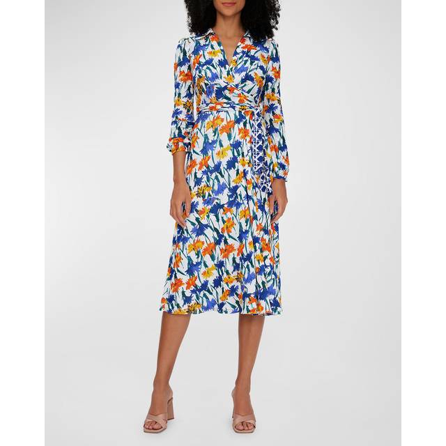 Diane Von Furstenberg Phoenix Reversible Wrap Dress