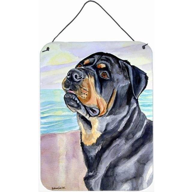 Rottweiler Aluminium Metal Wall Or Door Hanging Prints