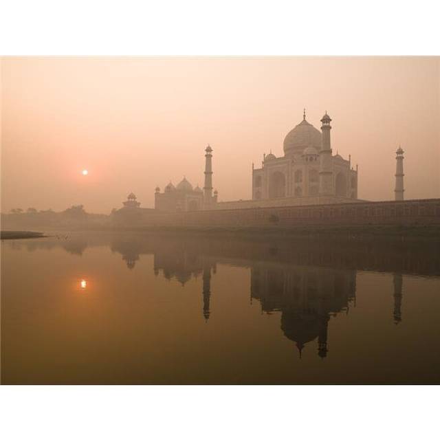 Taj Mahal Agra India Poster Print by Keith Levit, 36 x 26 - Large