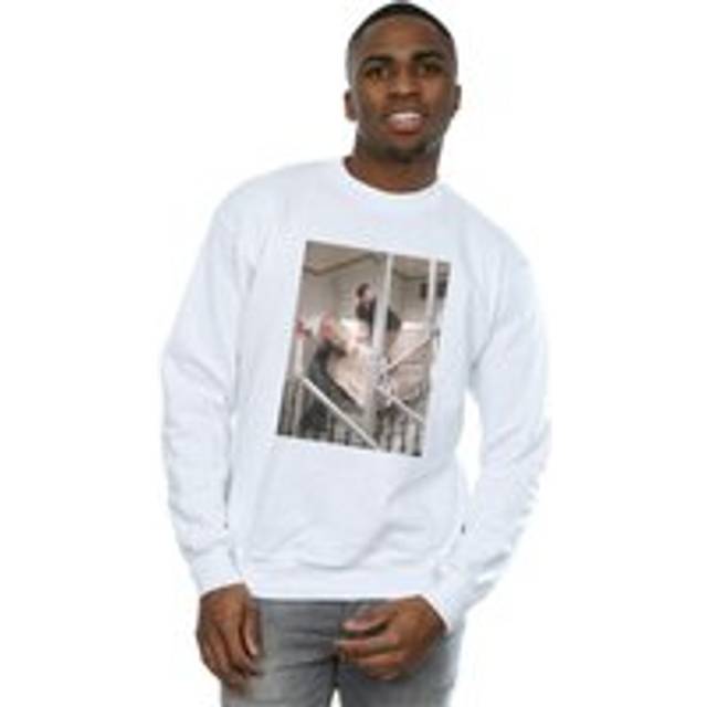 Sofa Stairs Photo Sweatshirt - White - L
