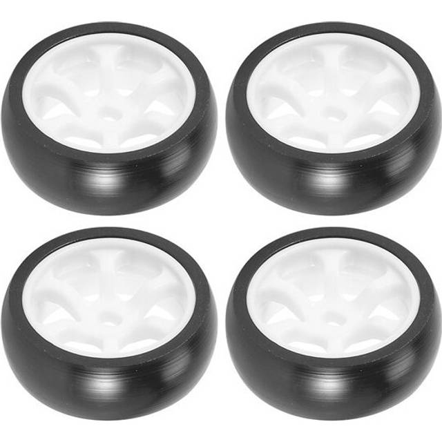 4Pcs Hard Plastic Drift Tire Tyre Wheel for 284131 K969 K989 P929 Mini-Z Mini-Q Mini-D 1/28 RC Car Upgrades Parts