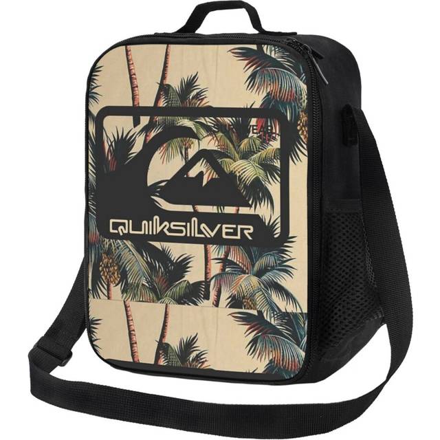 Kids Lunch Bag Quiksilver Surfwear - Unisex Insulated Tote Box for Girls Boys Back to School