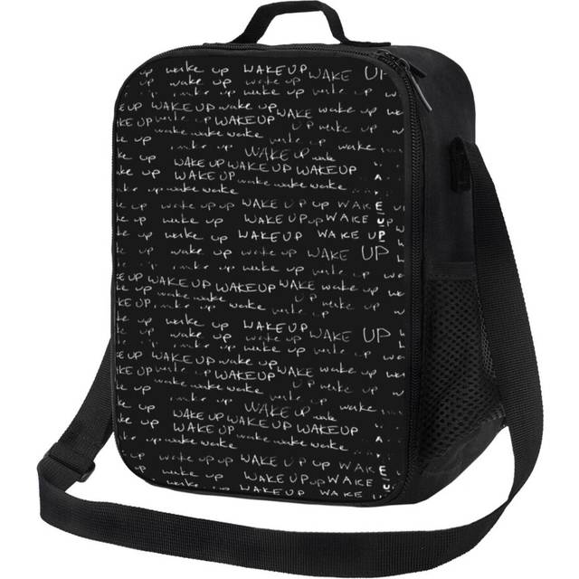 Kids Lunch Bag Teen Wolf - Stiles - Wake Up Pattern Insulated Tote Box for Girls Boys Back to School