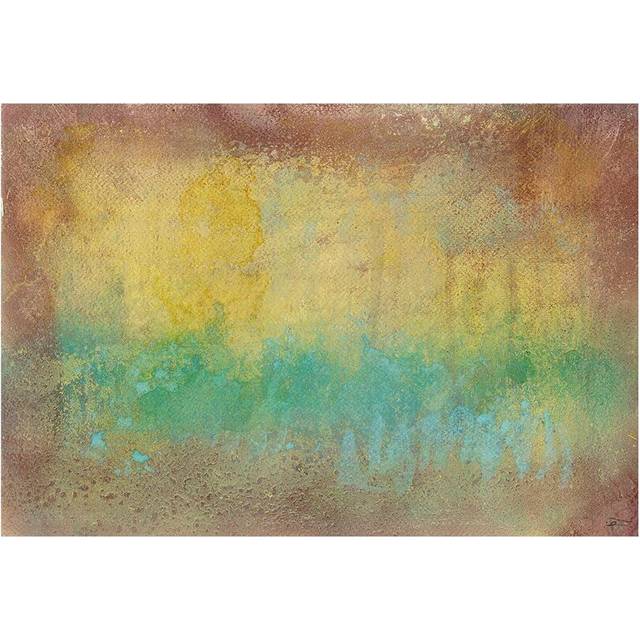 Magma by Marta Castet-Bellocq - Wrapped Canvas Painting Print on Fabric (80cm H x 120cm W x 3cm D)
