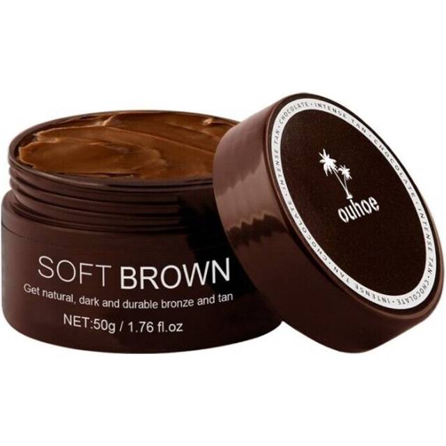 (  50g) Self Tanner Cream Natural Body Tanning Gel Lotion Sunless Tan D
