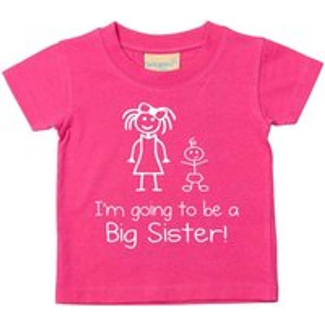 I'm Going To Be a Big Sister Pink Tshirt - 9-11 Years