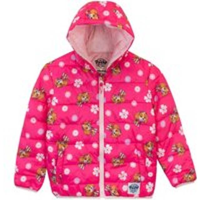 Pink paw patrol coat girls jacket kids skye hooded outerwear outdoor clothing