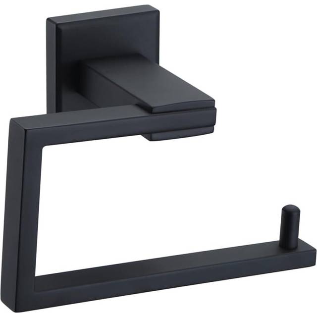 Black Toilet Paper Stand Wall Mount Toilet Paper Holder Wall Mount Paper Towel Holders Toilet Tissue Holder Bathroom Toilet Paper Holder Tissue