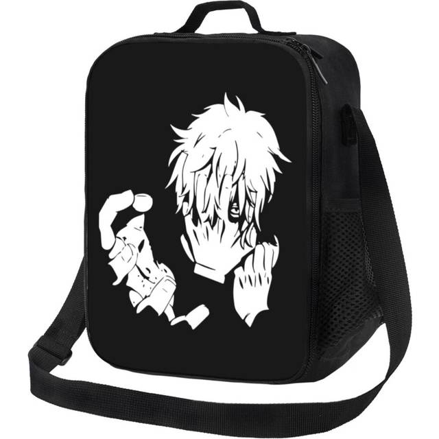 Kids Lunch Bag Tomura Shigaraki Anime Fan Art My Hero Academia Insulated Tote Box for Girls Boys Back to School